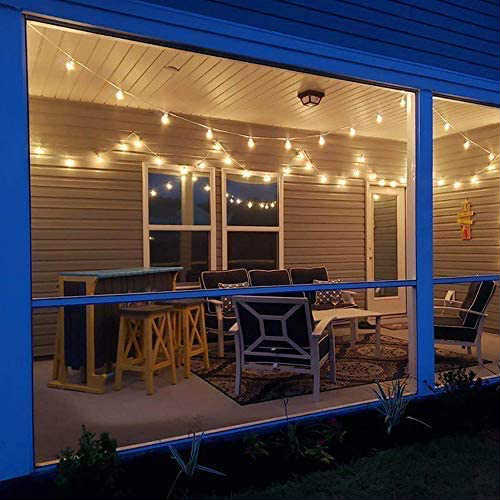 Led G40 String ガーデニング ライト ストリングライト イルミネーション 50球 電飾 オープンカフェ Lights Globe 約15メートル