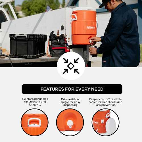 【楽天市場】IGLOO 5 Gallon Water Jug 18L イグルー ウォータージャグ ウォーター クーラー 5ガロン アメリカ