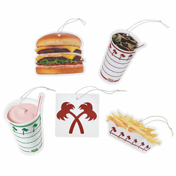 楽天市場 In N Out Burger Air Fresheners 5枚セット インアウトバーガー エアーフレッシュナー アメリカ アメリカン 芳香剤 ペーパーフレッシュナー カーフレッシュナー ポテト シェイク Ca カリフォルニア インナウトバーガー Stab Blue Enterprise