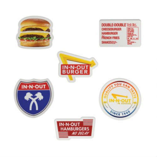 楽天市場 In N Out Burger Sticker Pack インアウトバーガー ステッカー パック 6枚セット アメリカ アメリカン ハンバーガー屋 Ca カリフォルニア インナウトバーガー シール Stab Blue Enterprise