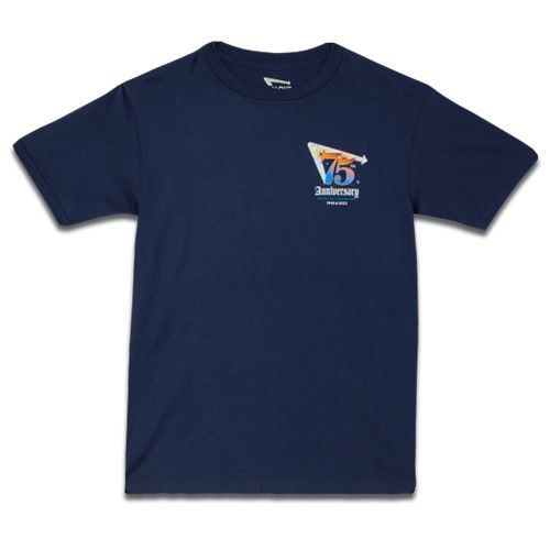 IN-N-OUT-BURGER 75TH ANNIVERSARY VINTAGE TEE #536 インアウトバーガー 75周年記念 ロゴ Tシャツ アメリカ アメリカン ハンバーガー屋 CA カリフォルニア インナウトバーガー クラシック ネイビー 5,940円
