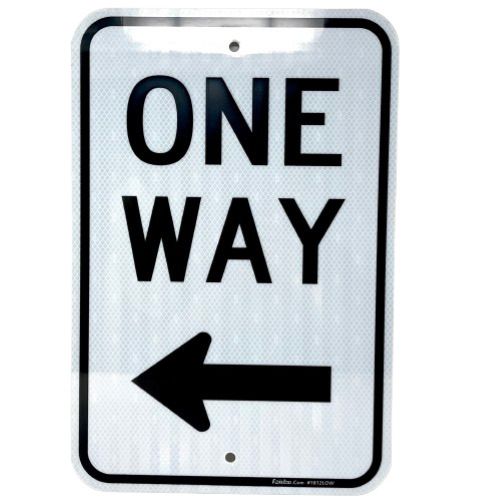 楽天市場】ONE WAY 看板 ワンウェイ 一方向標識 アルミニウム製