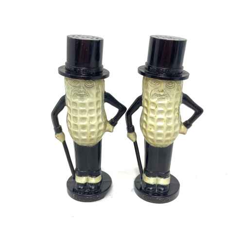 【楽天市場】【中古】Planters Mr. Peanut Salt and Pepper ミスター ピーナッツ ソルト ペッパー シェイカー