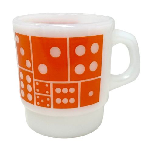 楽天市場】【中古】Fire King Playing Card Mug Diamond