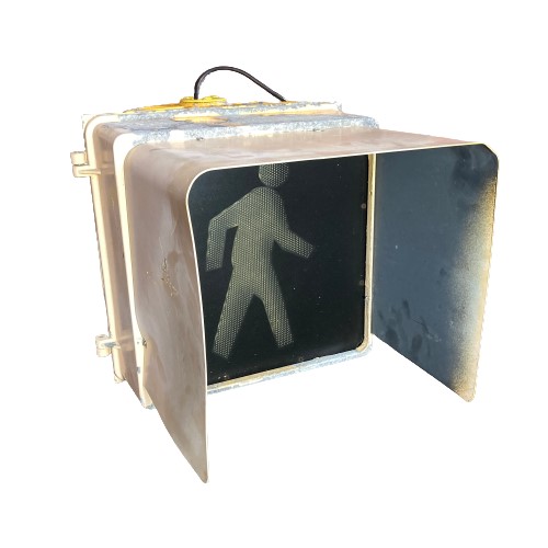 【中古】Vintage 信号機 ビンテージ ヴィンテージ USA アメリカ アメリカン 屋外 USED 中古 横断歩道 歩道 ライト 店舗 ガレージ 什器 インテリア ガレージ 店舗 おしゃれ Light 照明 アンティーク|STAB BLUE ENTERPRISE