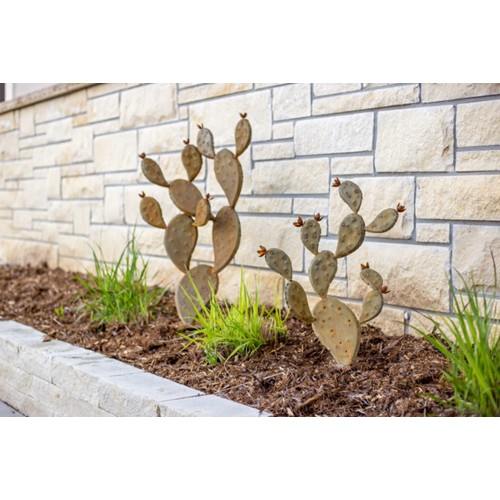 Desert Steel Metal Prickly Pear Cactus 乾荒原 スチール写真 金属元素 プリックリー ありの実 サボテン 飾りつけ カクタス ウチワサボテン 置き型 アメリカン うちわカクタス 創業 枯れない 草木  庭 バス発着場 亜米利加 素っ気ない苑地 見せびらかす 見せびらかす会 亜米利加雑貨【大型】
