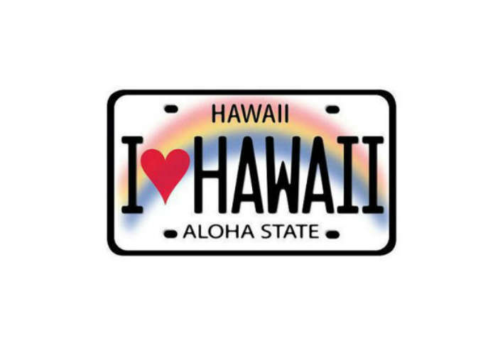 楽天市場】Hawaiian Decal Live Aloha Plate ハワイ ハワイアン デカール プレート ステッカー アロハ : STAB  BLUE ENTERPRISE