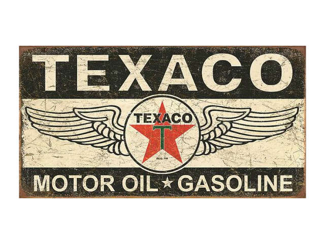 【楽天市場】Vintage Texaco Motor Oil Steel Sign プレート☆アメリカ看板☆アンティーク ブリキ ビンテージ