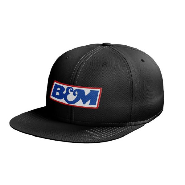 B&M SNAP-BACK HAT HOTROD スナップバック キャップ 帽子 ハット アメリカ レース アメ車 ホッドロッド