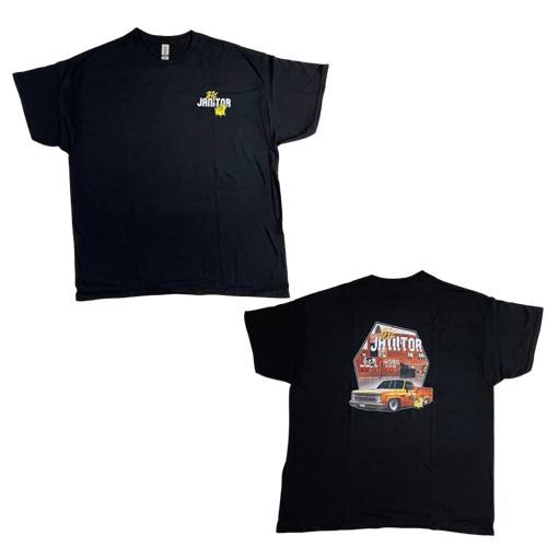 JANITOR Tee XL ザ ジャニター メンズ XLサイズ Tシャツ シャツ 半袖 ワークトラック 働く車 アメ車 アメリカ アメリカン