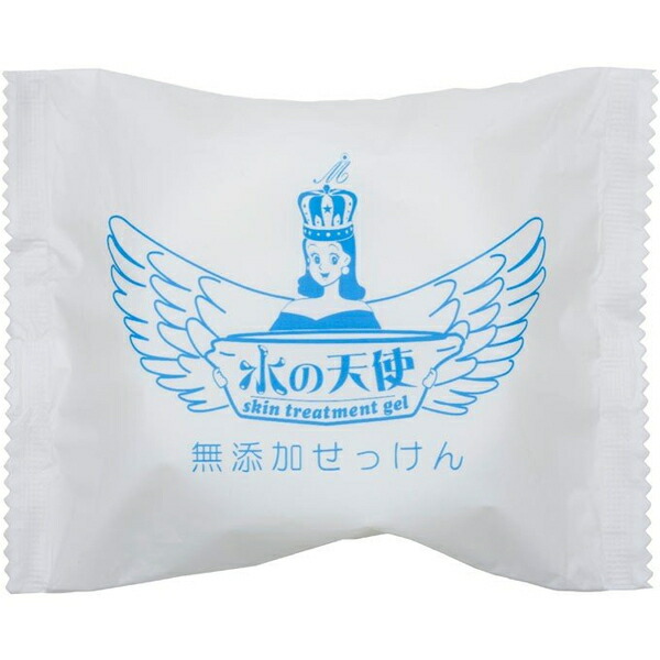水の天使 洗顔せっけん 無添加 90g【1ケース/135個入】 ＊美々堂/水の天使から新登場/ふんわり泡の洗顔石けん/トレハロースで保湿/肌に優しい無添加石けん/刺激成分不使用/さっぱり洗い上げるオールインワン/泡立ち抜群！肌に穏やか洗顔石けん｜ホシイ