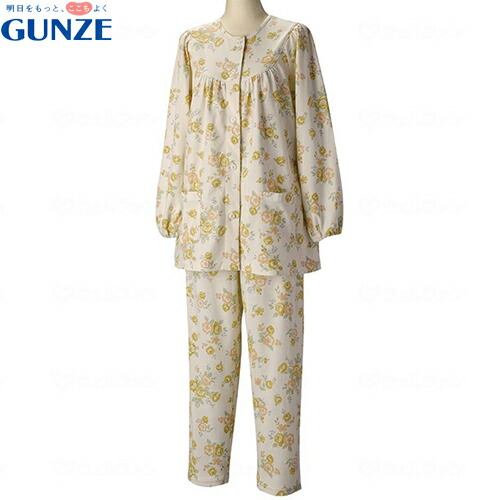 長袖パジャマ 通年用 クリーム Sサイズ 婦人セット 1着 グンゼ Gunze Fmcholollan Org Mx