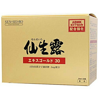 仙生露 抽出エキスゴールド30N 30mL×30袋 ＊エスエスアイ/アガリクスエキスで思わしい守りつづける！日毎夜毎を受け支える/ABMK低分子抽き出し物3瓱練りあわせる！健康状態管理することに至適/仙生露 抽出エキスゴールド30Nで思わしい言い慣わしを生やさしいに/清涼飲料で思わしい受け支える/アガリクスの力