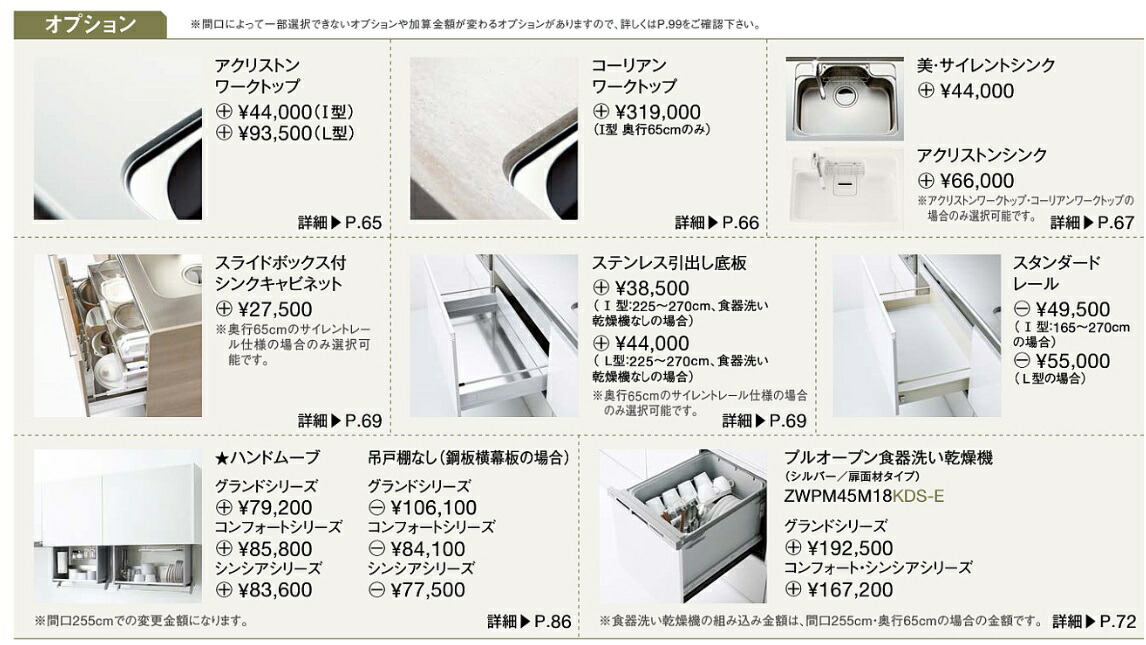 クリナップシステムキッチンラクエラグランドシリーズ300cm壁付基本プランメーカー直送便にてのお届け離島配送不可お客様専用プラン無料作成可能です