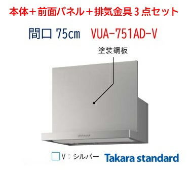 楽天市場】Panasonic パナソニック シロッコファンレンジフード スマートフード2 LES43CHZ2M（R・L）W=750mm シルバー色 :  住設スタジアム