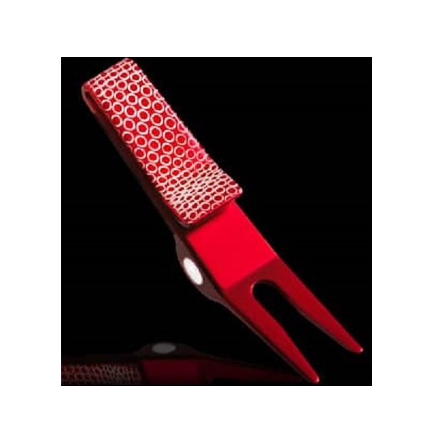 CLUB CAMERON クリップ式 特別特価提供！ CAMERON オシャレな 人気のキャメロン・ピボットツール 2015 GOLF BALL DIMPLES RED 対象在庫分限り