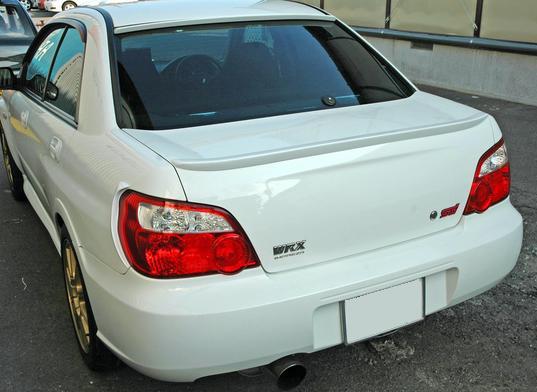 スバル インプレッサ GDB・WRX-STI(H14/11～H17/5) トランクスポイラー/セレブヒップライナー/セレブライナー・ステージ21(Stage21)