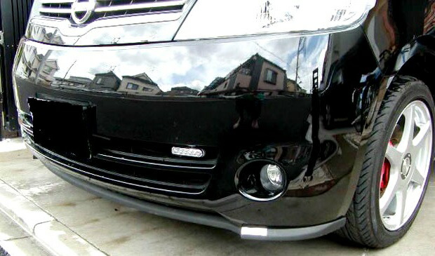 日産 セレナ C25/NC25・20S/20G(H18/7～H21/5) セレブリップライナー/エアロフロントリップスポイラー・ ステージ21(Stage21)