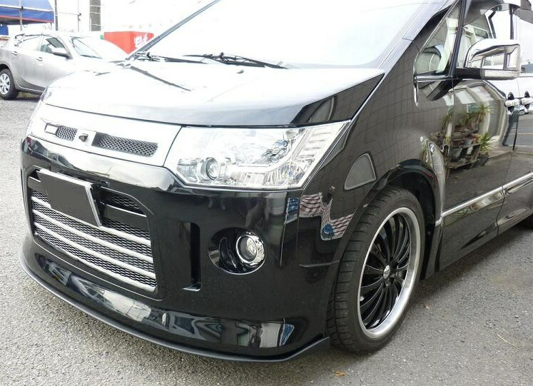三菱 デリカD:5 ローデスト CV4W/CV5W(H19/1～)セレブリップライナー/エアロフロントリップスポイラー・ ステージ21(Stage21)