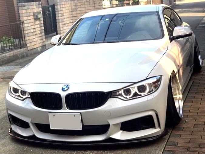 BMW F32/F33 4シリーズ 4N20/4D20/4P30/4E30・420i-Mスポーツ/430i-Mスポーツ/440i-Mスポーツ(2016/4~)カーボンセレブリップライナー/エアロフロントリップスポイラー・ステージ21(Stage21)|stage21店