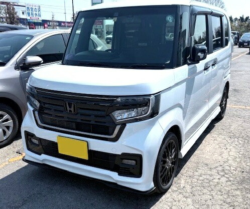 ホンダ N-BOX カスタム JF3/JF4・L、Lターボ、Lスロープ、Lコーディネイトスタイル、EX、EXターボ(R2/12～R5/9)カーボンセレブリップライナー/エアロフロントリップスポイラー・ステージ21(Stage21)｜stage21店