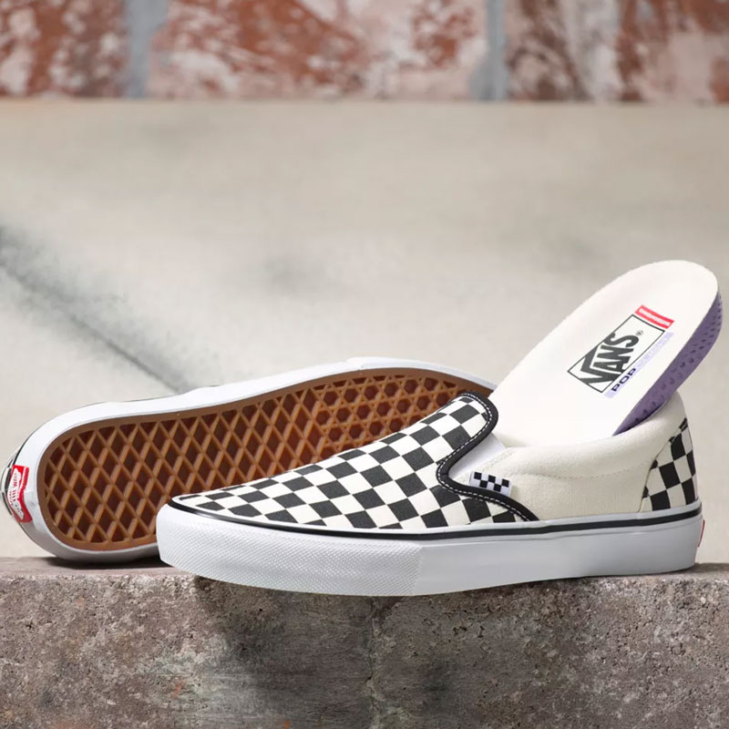 Vans バンズ Skate Slip On Shoes スケートスリッポン Checkerboard スリッポン プロモデル スケボー 靴 スニーカー スケシュー スリップオン Christine Coppin Com