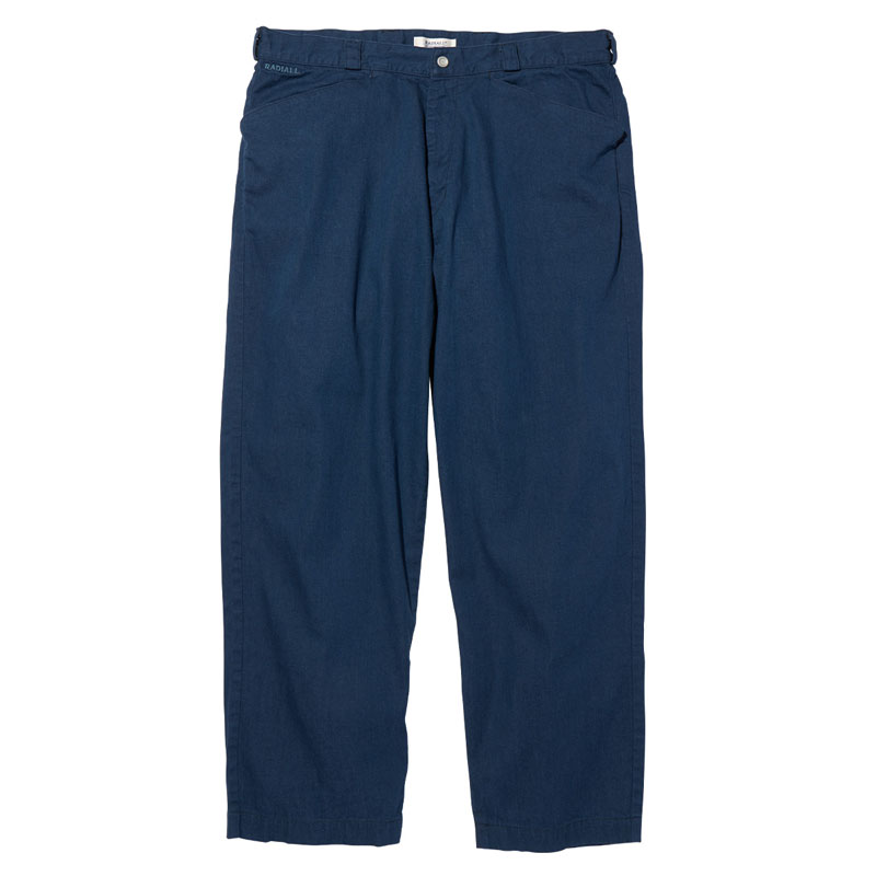 【RADIALL】ラディアル【MOON WIDE FIT WORK PANTS】INDIGO 【スウェットパンツ】スウェット【パンツ】送料無料(17000)