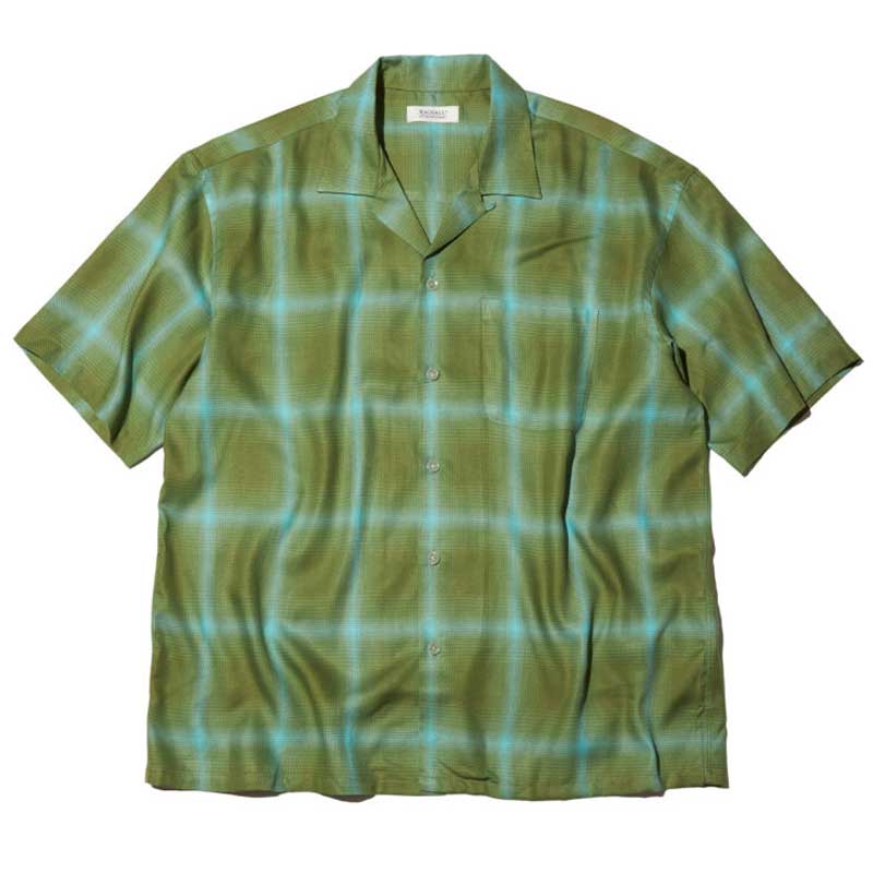 楽天市場】RADIALL ラディアル NATIVE LEI - OPEN COLLARED SHIRT S/S