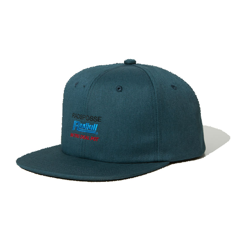 【RADIALL】ラディアル【Lowlane TRUCKER CAP】LINCOLN GREEN【帽子】キャップ【トラッカーキャップ】