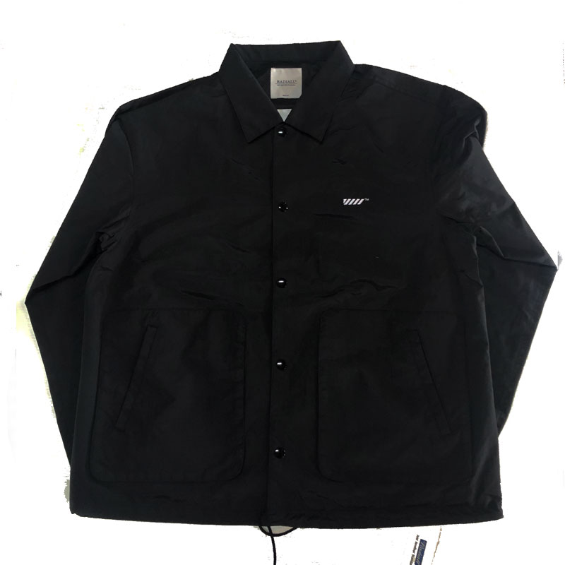 楽天市場 Radiall ラディアル Flag Windbreaker Jacket Black コーチ ジャケット ウインドブレーカー ナイロンジャケット ジャケット 送料無料 Stalefink