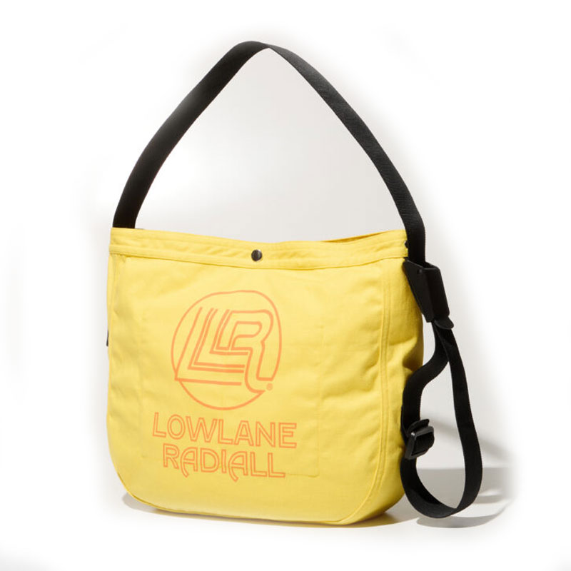 【RADIALL】ラディアル【Mess NEWSPAPER BAG】YELLOW【BAG】ニュースペーパーバッグ【鞄】飛脚屋御徒面子【貨物輸送無料】