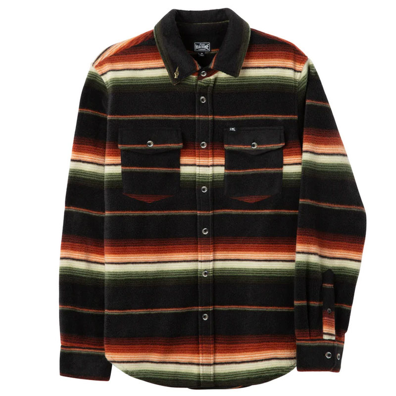 【LOSER MACHINE】ルーザーマシーン【ELMWOOD】black【長袖シャツ】フリースシャツ【送料無料】｜StaleFink
