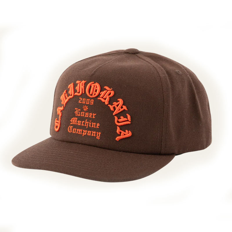 【LOSER MACHINE】ルーザーマシーン【FANATIC SNAPBACK】BROWN【帽子】 スナップバック【SNAPBACK】CAP