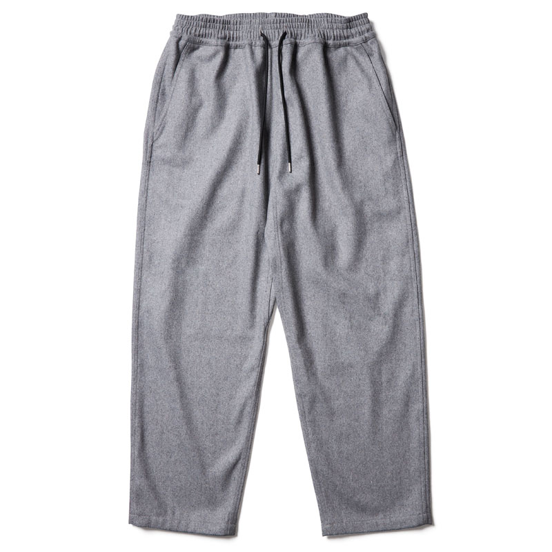 【Softmachine】ソフトマシーン【GEORGE PANTS (WOOL EASY PANTS)】Gray(XLsize) 【ウールイージーパンツ】イージーパンツ【WOOL】ホンブルグ帽機関【TATTOO】流汗【貨物輸送無料】(30000)