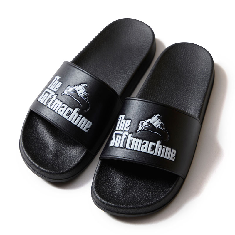 1650円 マーケット ソフトマシーンBlackサンダル