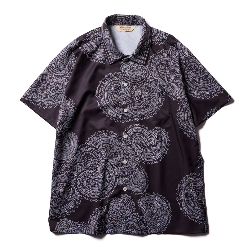【Softmachine】ソフトマシーン【GENE SHIRTS S/S (S/S SHIRTS)】BLACK(Lsize)【半袖シャツ】ソフトマシン【送料無料】