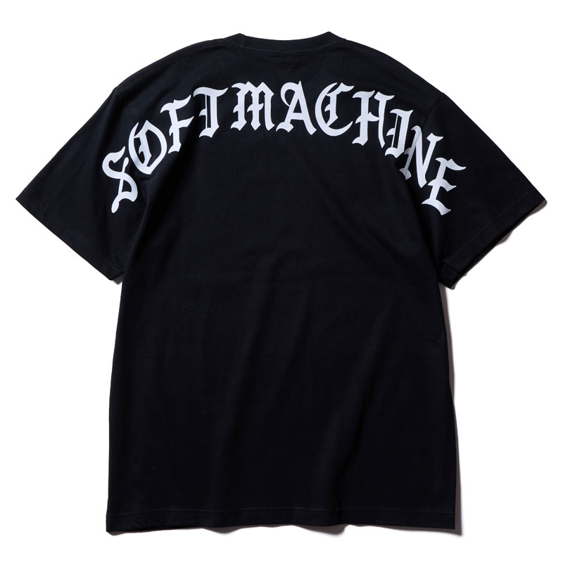 【Softmachine】ソフトマシーン【BELIEVER-T (T-SHIRTS)】BLACK【Ｔシャツ】半袖【ソフトマシン】