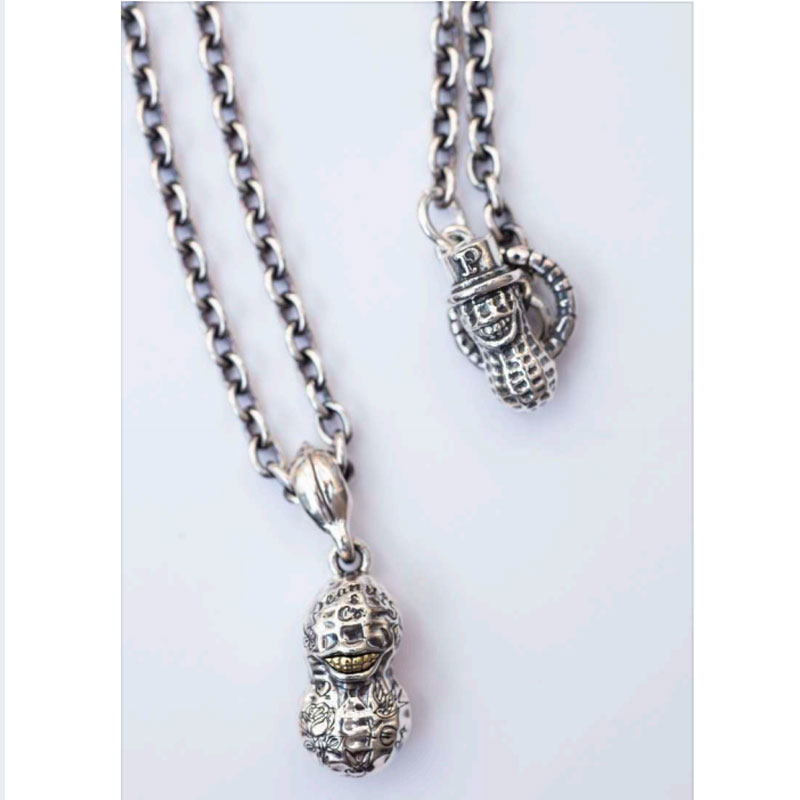 楽天市場】Peanuts&Co. MEDIUM BERO PEANUTS/Silver×K10PG＋PEANUTS