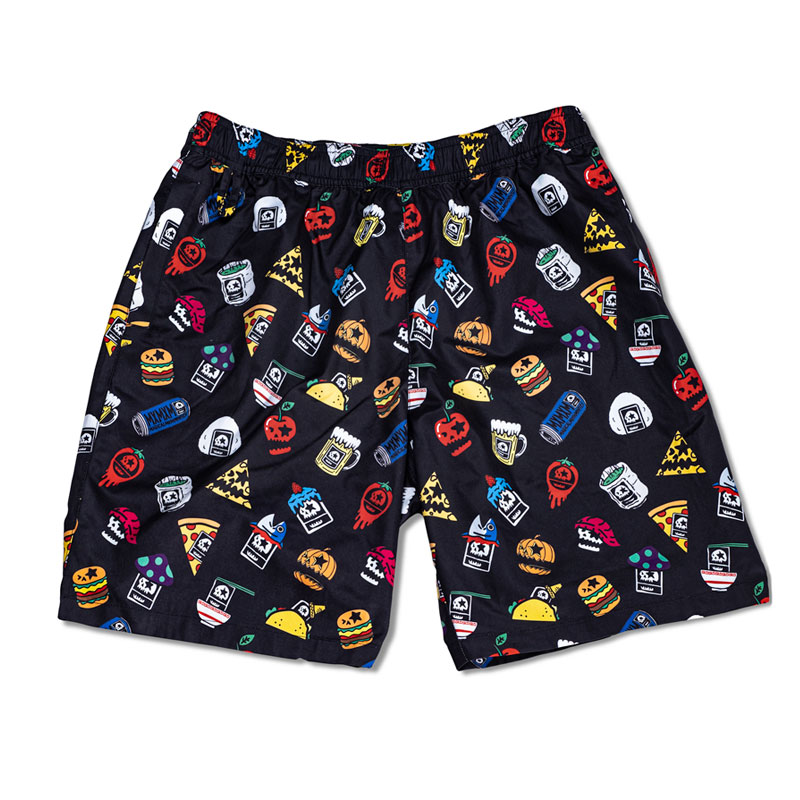 【MAGICAL MOSH MISFITS】マジカルモッシュミスフィッツ【MUNCH FOODS SHORTS】半パン【ハーフパンツ】アクティブショーツ【M1856】マモミ【MxMxM】送料無料｜StaleFink