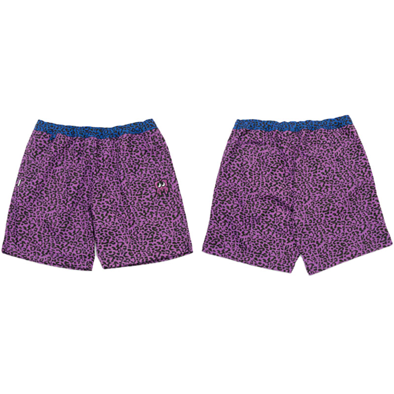 【MAGICAL MOSH MISFITS】マジカルモッシュミスフィッツ【ANIMAL MOSH SHORTS】PURPLE  【二分の一ズボン下】半食麺麭【M2104】マモミ【MxMxM】貨物輸送無料