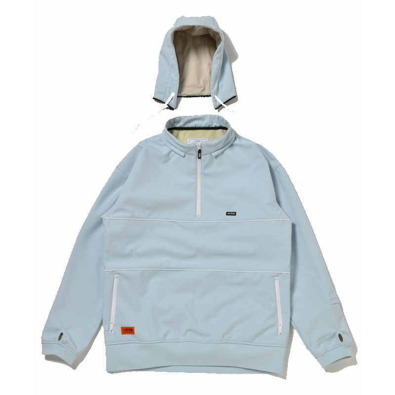 22-23ひな形【ANTHEM】アンセム【CASCADE ANORAK】SALVIA【ハーフジップ】パーカー【耐水パーカー】伸ばすこと【ティーシャツパーカー】ANORAK 【スノーアノラック】SNOWBOARD【スノーボード】定め事品【ウエアー】貨物輸送無料(15900)