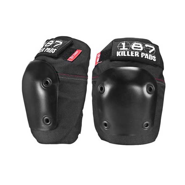 【187 KILLER PADS】187殺害者パッド【FLY KNEE PAD】Black【スケボー】ニーパッド【膝用】プロテクター【SKATEBOARD】滑る【膝パッド】