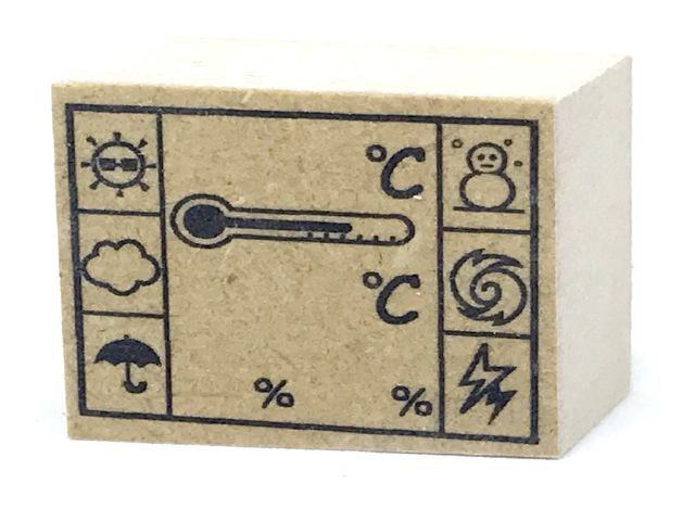 楽天市場 手帳スタンプ 天気気温スタンプ 手帳 スタンプ Stamp Loveースタンプラブー