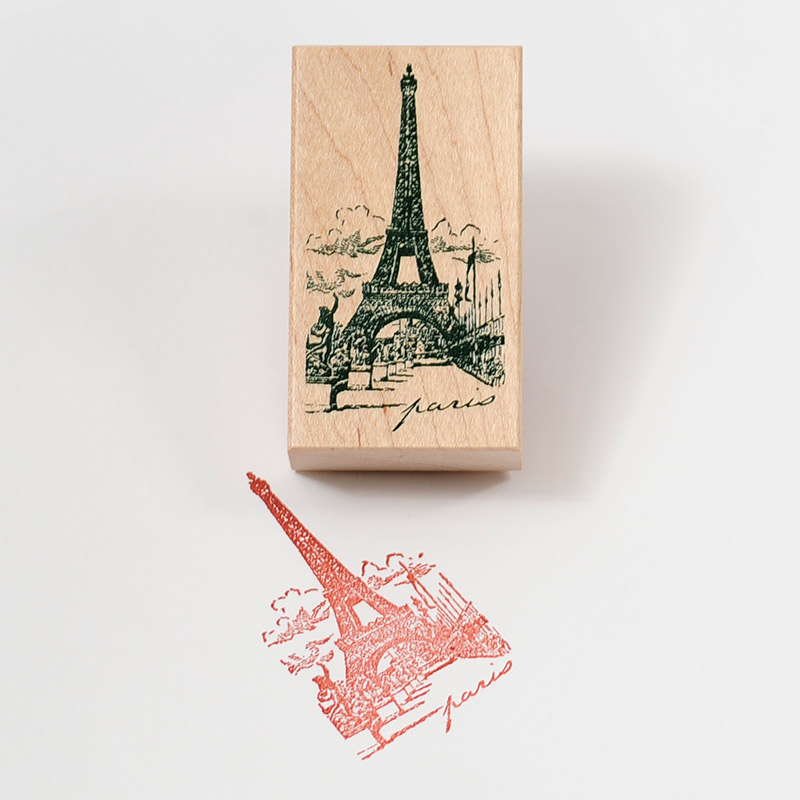 楽天市場】洋風シリーズ PARIS STAMP-エッフェル塔-【オリジナル