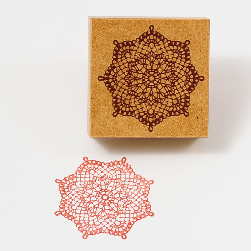 楽天市場】レーススタンプ-ドイリー-【オリジナルスタンプ】【レース