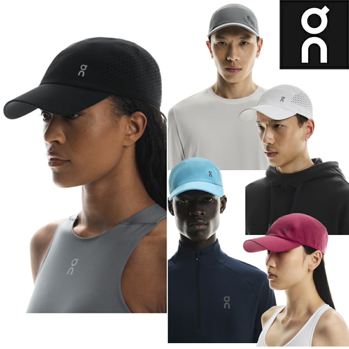On オン ランニングキャップ 2個 On オン 帽子 ランニングキャップ ライトウェイトキャップ