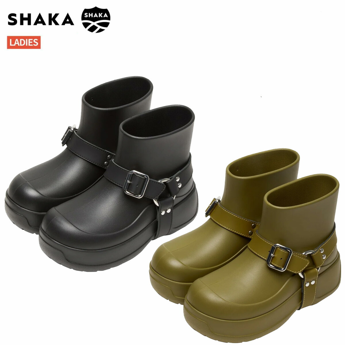 シャカ SHAKA ALLWEATHER RING BOOTIE EV オールウェザー リング ブーツ レディース 秋 冬 カジュアル アウトドア ブーツ 長靴 シューズ スニーカー 全天候型 厚底 SK-334