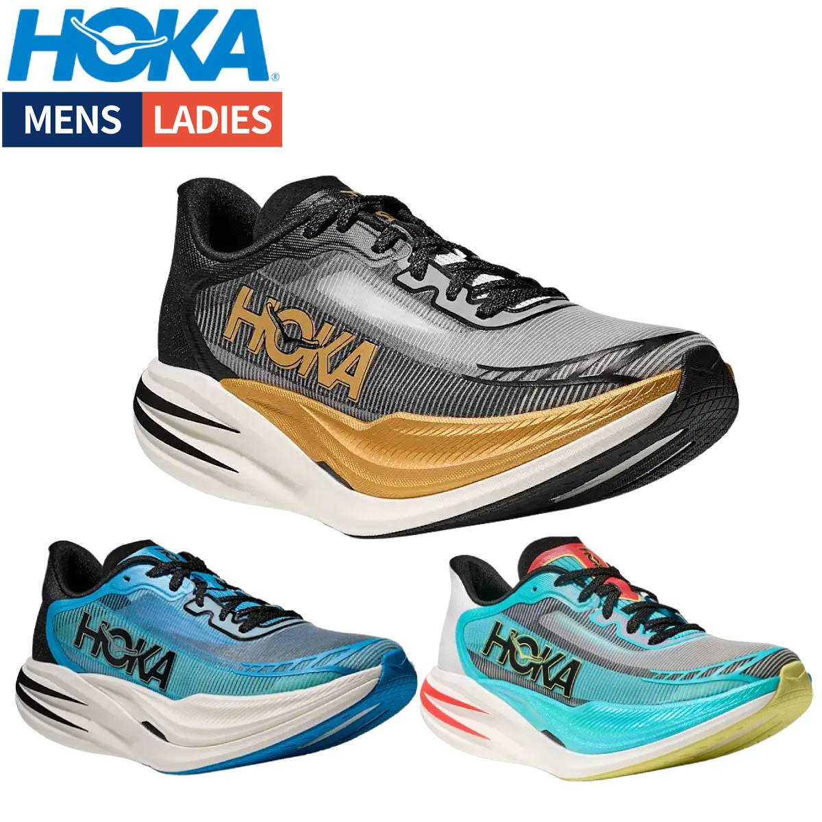 ゆぽぽ ホカ（HOKA）（メンズ）ランニングシューズ トレーニングシューズ 部活