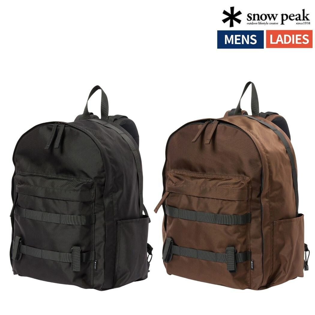 スノーピーク snowpeak Recycled Cordura Backpack メンズ レディース ユニセックス カジュアル バッグ リュック バックパック BB-26SU0010