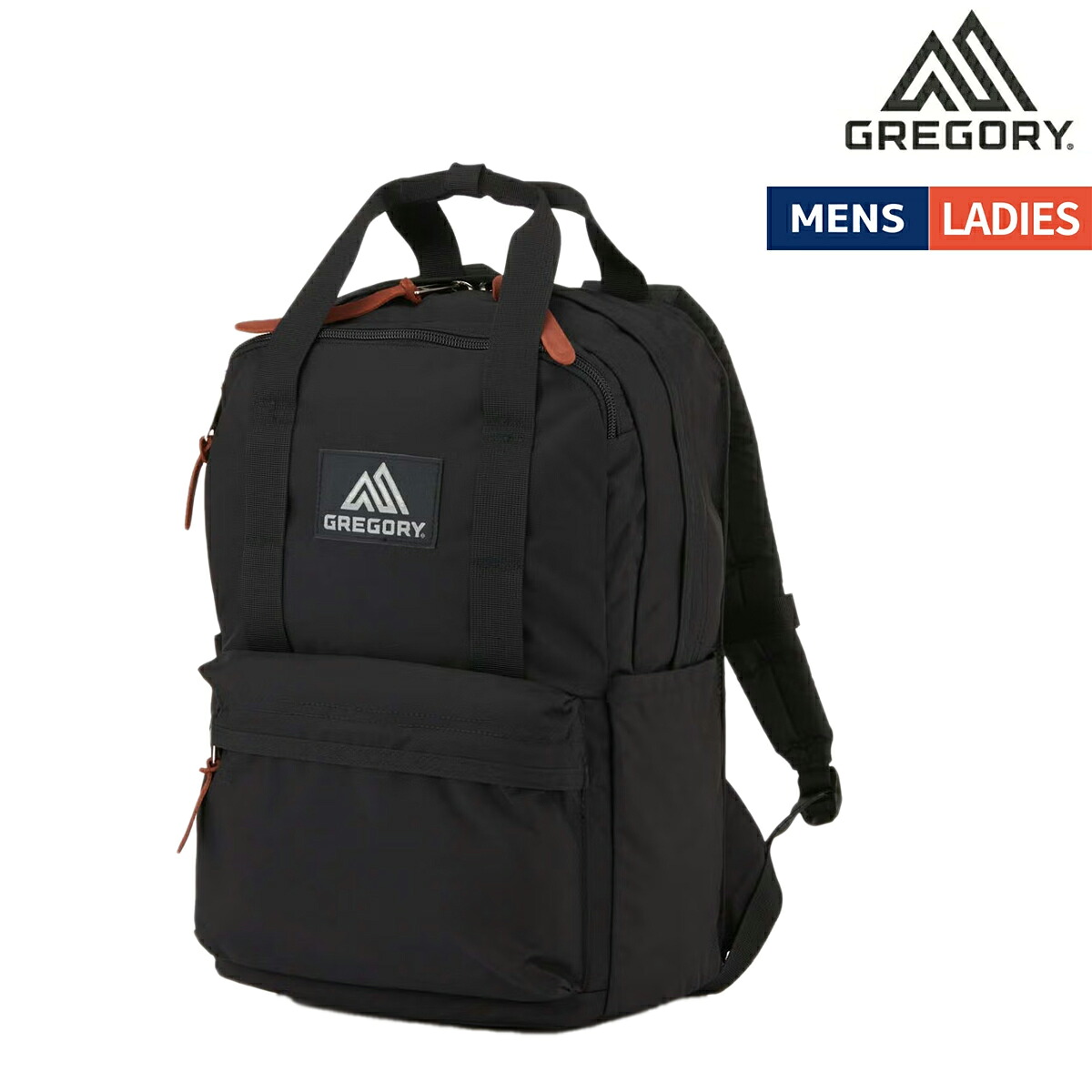 グレゴリー GREGORY EASY PEASY DAY イージーピージーデイ メンズ レディース ユニセックス 18L ブラック カジュアル バッグ リュック バックパック 1038681041|STAND ON